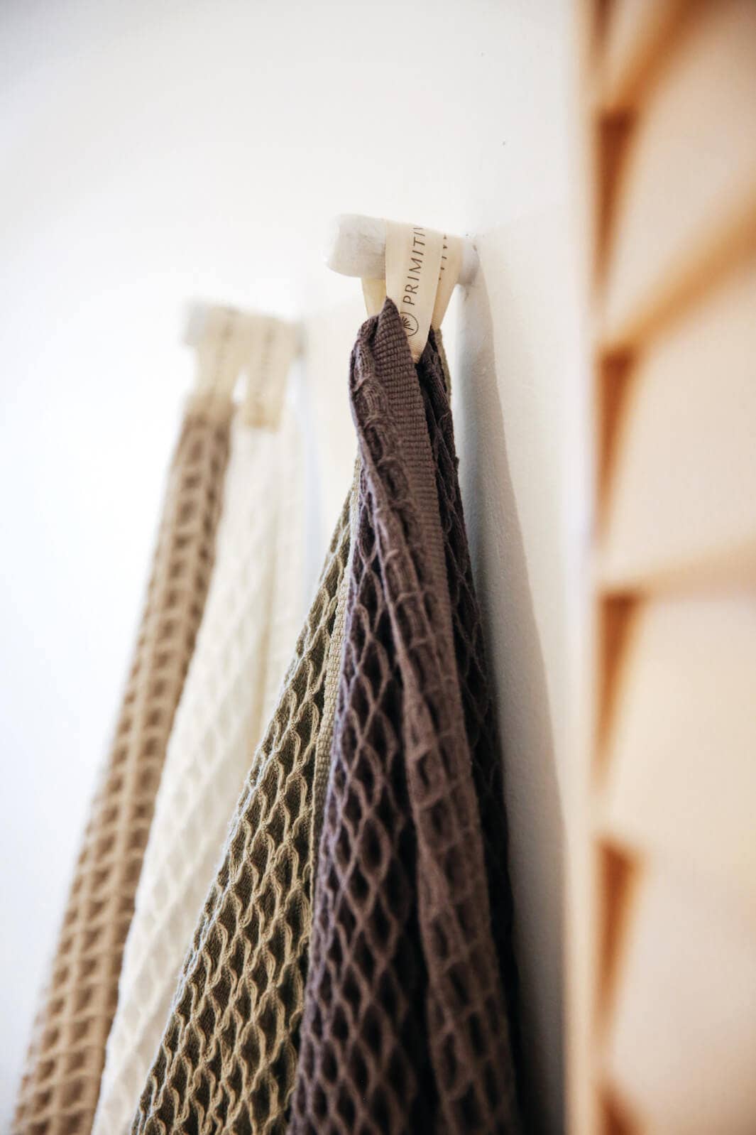 Primitive Waffle Hand Towel - 100% Organic Turkish Cotton