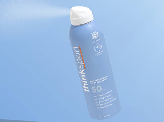 Think Sport SPF 50 All Sheer Mineral Sunscreen Spray