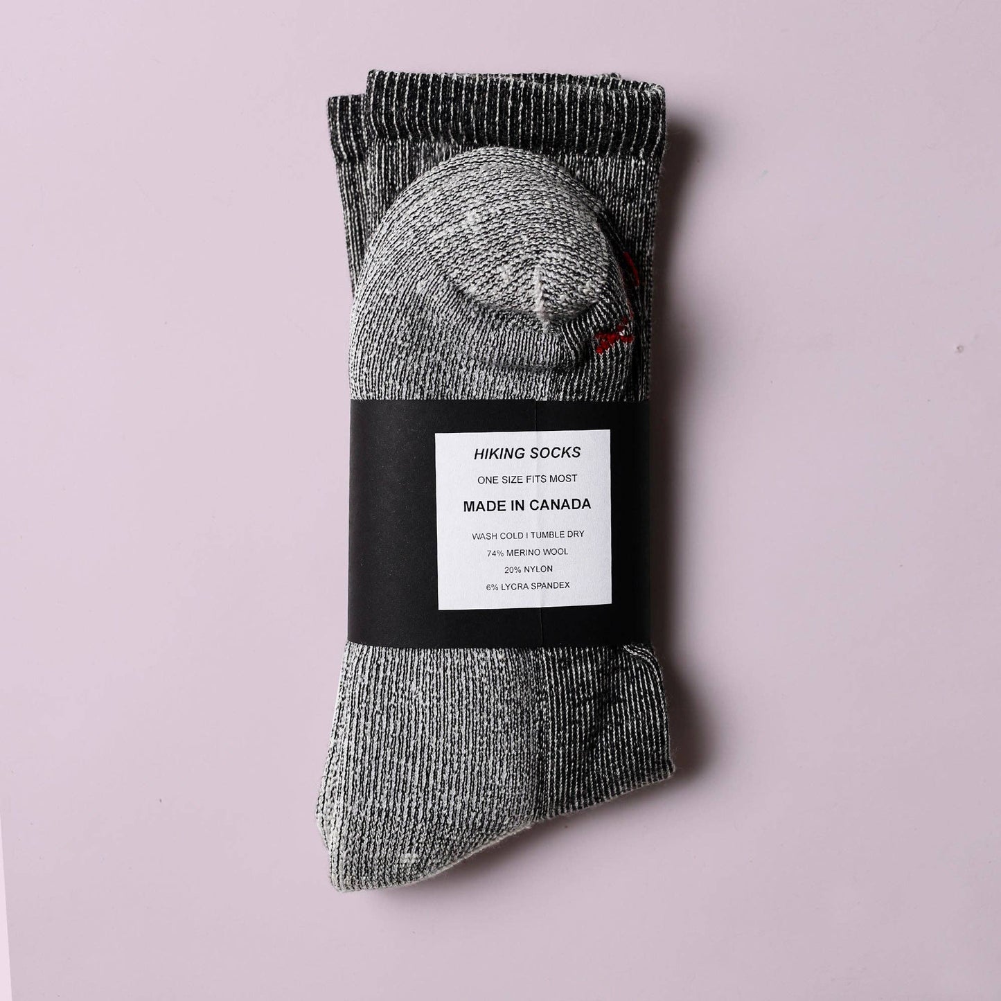 Women’s Merino Mountain Hiking Socks - Charcoal