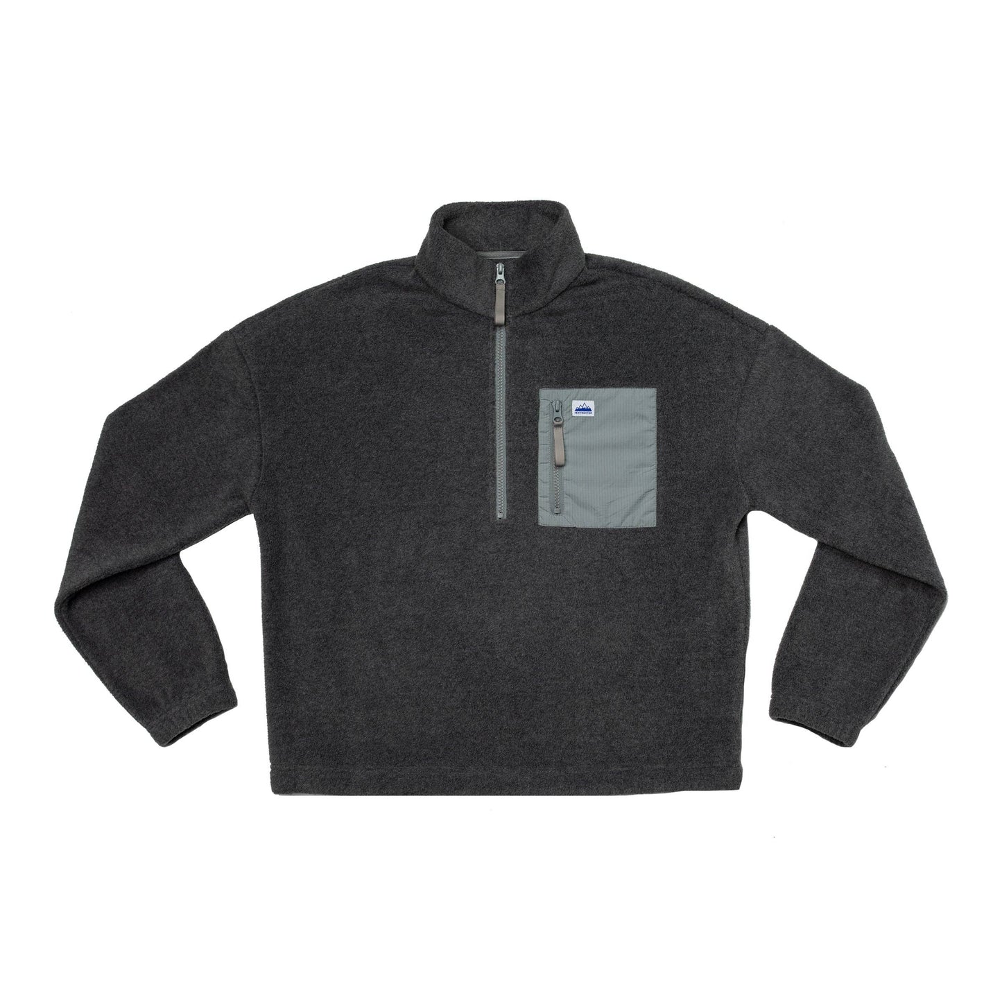 Women's Cropped Fleece - 1/4 Zip (Shadow)