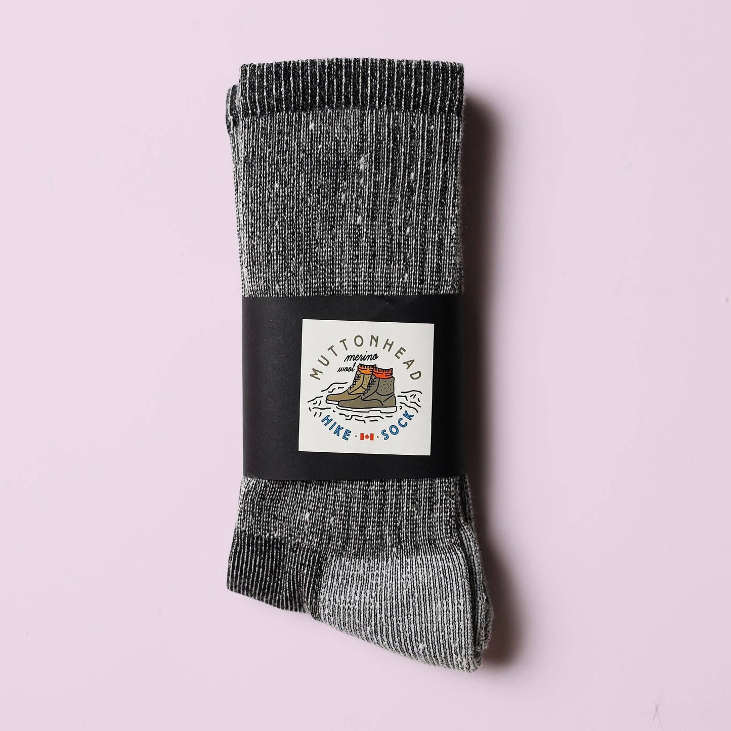 Women’s Merino Mountain Hiking Socks - Charcoal