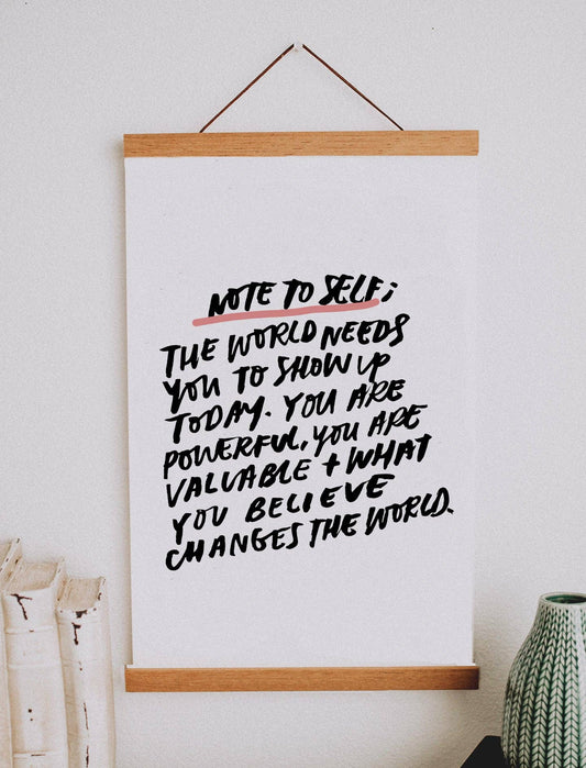 11x17 Note To Self