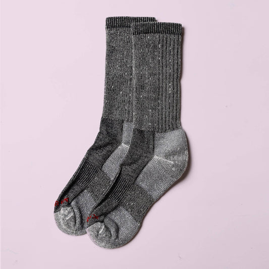 Women’s Merino Mountain Hiking Socks - Charcoal