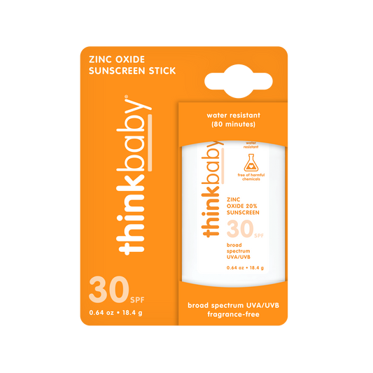 Think Baby SPF 30 Face & Body Sunscreen Stick, EWG Rated #1